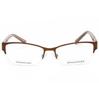 Banana Republic Women's Eyeglasses - Brown Frame Clear Demo Lens | Jordyn 0PSE 00 ,