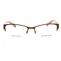 Banana Republic Women's Eyeglasses - Brown Metal Rectangular Frame | Jordyn 0PSE 00 ,