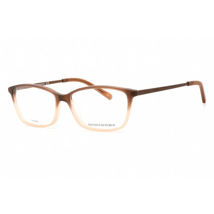 Banana Republic Women's Eyeglasses - Matte Brown Rectangular Frame | CATE/N 0YZ4 00 ,