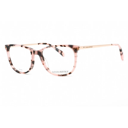 Banana Republic Women's Eyeglasses - Pink Havana Rectangular Frame | Shannia 0HT8 00 ,