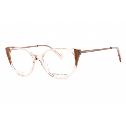Banana Republic Women's Eyeglasses - Salmon Brown Frame Clear Lens | BR 213 0WJG 00 ,