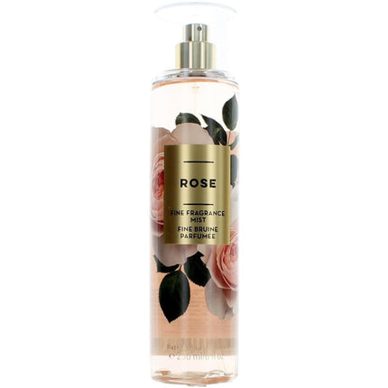 Bath & Body Works Women's Fragrance Mist - Rose with Captivating Bouquet, 8 oz ,