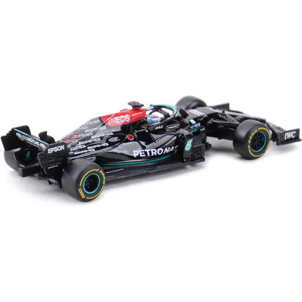 Bburago Model Car - 1/43 Scale Mercedes-AMG F1 W12 E Performance #77 Diecast Metal ,