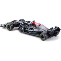Bburago Model Car - 1/43 Scale Mercedes-AMG F1 W12 E Performance #77 Diecast Metal ,