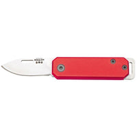 Bear & Son Knife - Aluminum Handle Stainless Steel Blade Slip Joint Red | BS109RD ,