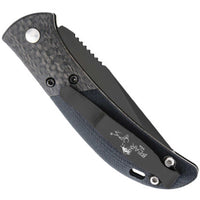 Bear & Son Knife - Auto Bold Action IX Black G10 Carbon Fiber Handle | BSAC-900-B4-B ,
