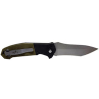 Bear & Son Knife - Auto Bold Action V G10 Handle Bead Finish, 4.5 inch | BSAC-500-B4-P ,