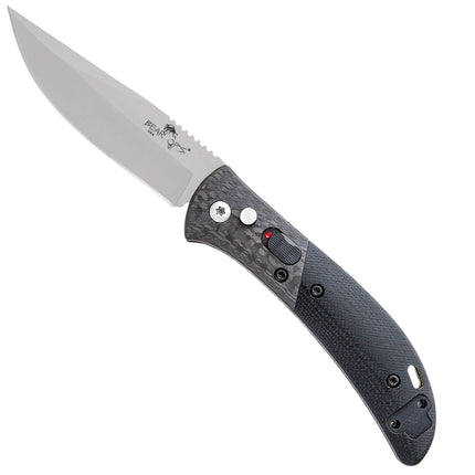 Bear & Son Knife - Auto Bold Action XI Black G10 Carbon Fiber Handle | BSAC-900-B4-P ,