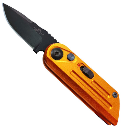 Bear & Son Knife - Auto Bold Action XIV Orange Sandvik Blade | BSAC-1400-ALOR-B ,