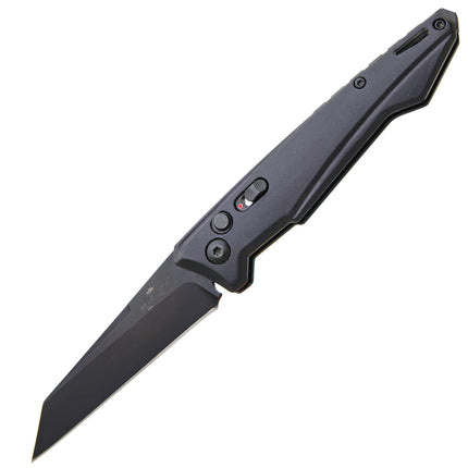 Bear & Son Knife - Auto Bold Action XV Black Handle Sandvik Blade | BSAC-1500-ALBK-B ,