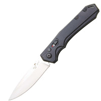 Bear & Son Knife - Auto Bold Action XVI Push Button Sandvik Blade | BSAC-1800-ALBK-S ,