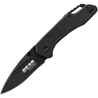 Bear & Son Knife - Black G10 Assisted Drop Point Sideliner, 4-1/2 inch | BS61502 ,