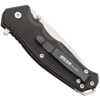 Bear & Son Knife - Black G10 Handle Sideliner with Trigger, 4-1/2 inch | BS61102B ,