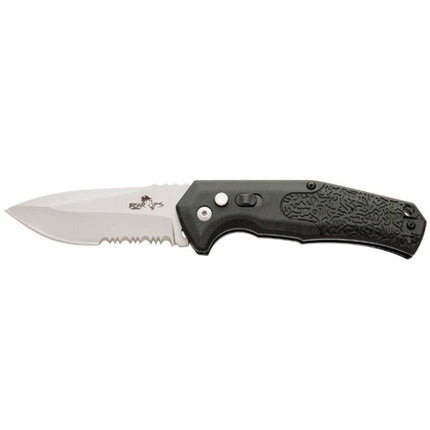 Bear & Son Knife - Bold Action VI Black Handle Automatic, 4.25 inch | BSAC-600-B7-P ,