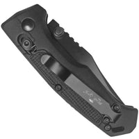 Bear & Son Knife - Lock Modified with Pocket Clip Aluminum Handle | BSMC-500-ALBK-B ,