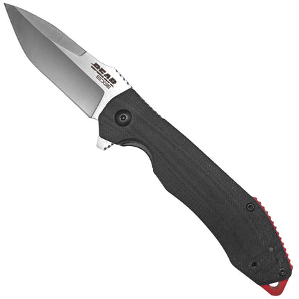 Bear & Son Knife - Steel Blade Black Aluminum Assisted Opening Sideliner | BS61122 ,