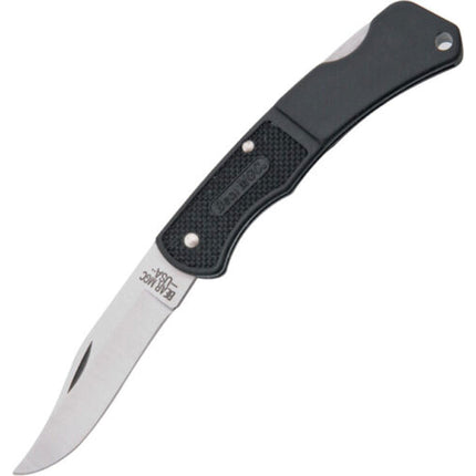 Bear & Son Knife - Zytel High Carbon Stainless Steel Blade Black Lockback | BS705 ,