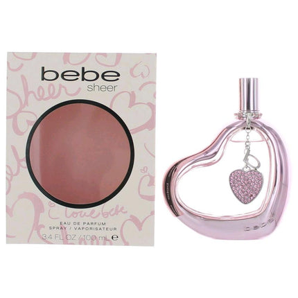 bebe Sheer by bebe, 3.4 oz Eau De Parfum Spray for Women ,