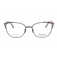 Bebe Women's Eyeglasses - Jet Rectangular Shape Plastic Frame, 53 mm | BB5182 001 ,