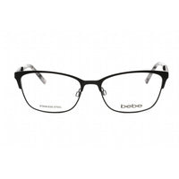 Bebe Women's Eyeglasses - Jet Rectangular Shape Plastic Frame Clear Lens | BB5175 001 ,