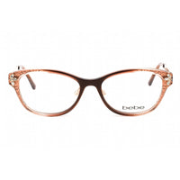 Bebe Women's Eyeglasses - Topaz Gradient Rectangular Shape Frame Clear Lens | BB5168 200 ,
