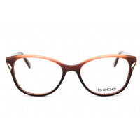 Bebe Women's Eyeglasses - Topaz Gradient Rectangular Shape Frame Clear Lens | BB5178 200 ,