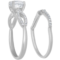 Women's Ring - Wedding and Engagment White Topaz, Size 7 | BLW-1747-7 ,