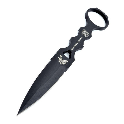 Benchmade Dagger Knife - SOCP Black Plain Skeletonized Coated Steel | 176BKSN ,