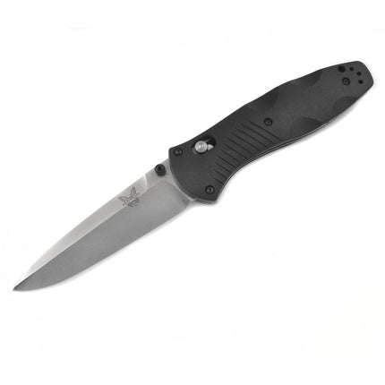 Benchmade Folding Knife - Barrage Plain Edge Drop-Point Blade Handle Outdoor | 580 ,