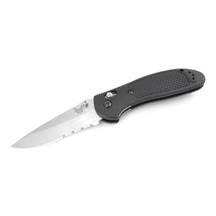 Benchmade Folding Knife - Griptilian Axis Lock Drop-Point Serrated Blade | 551S-S30V ,