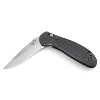 Benchmade Folding Knife - Griptilian Axis Lock Drop-Point Serrated Blade | 551S-S30V ,