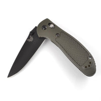 Benchmade Folding Knife - Griptilian Black Coated Drop-Point Blade | 551BKOD-S30V ,