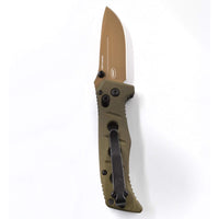 Benchmade Folding Knife - Mini Adamas Drop-point Blade OD Green G10 Handle | 273FE-2 ,