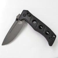 Benchmade Folding Knife - Mini Adamas Tungsten Gray Blade Black G10 Handle | 273GY-1 ,