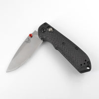 Benchmade Folding Knife - Mini Freek Axis Lock Plain Blade Carbon Fiber Handle | 565-1 ,