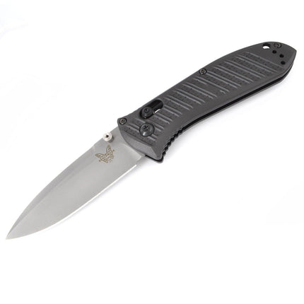 Benchmade Folding Knife - Mini Presidio II Plain Edge Blade CF-Elite Handle | 575-1 ,