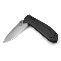 Benchmade Folding Knife - Mini Presidio II Satin Plain Blade | 575 ,