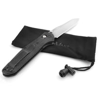 Benchmade Folding Knife - Osborne Axis Lock Reverse Tanto Blade Black Handle | 940-1 ,