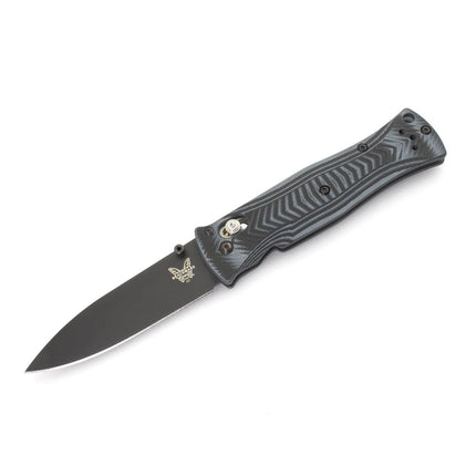Benchmade Folding Knife - Pardue Axis Lock Drop-Point Plain Blade G10 Handle | 531BK ,