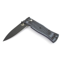 Benchmade Folding Knife - Pardue Axis Lock Drop-Point Plain Blade G10 Handle | 531BK ,