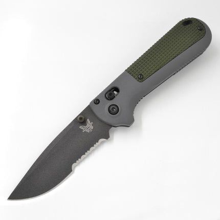 Benchmade Folding Knife - Redoubt Cobalt Black Steel Blade Grivory Handle | 430SBK ,