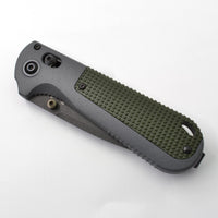 Benchmade Folding Knife - Redoubt Cobalt Black Steel Blade Grivory Handle | 430SBK ,