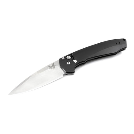 Benchmade Knife - Arcane Drop Point Plain Edge Reversible Tip Up Clip Steel Blade | 490 ,