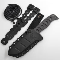 Benchmade Knife - Fixed Adamas Black Paracord CPM-CruWear Steel Blade | 375BK-1 ,