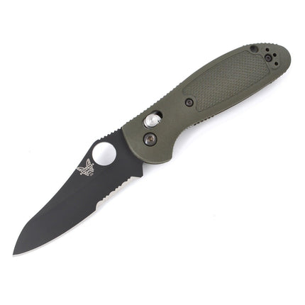Benchmade Knife - Mini Griptilian Olive Axis Lock | 555SBKOD-S30V ,