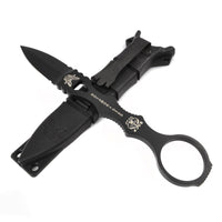 Benchmade Knife - Mini Socp Tip Down Clip Plain Edge 440C Black Steel Blade | 173BK ,