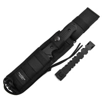 Benchmade Knife - Nimravus Serrated Edge Serrated Tanto Fixed Steel Blade | 141SBK ,