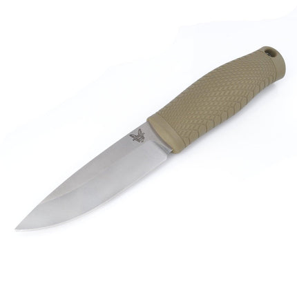 Benchmade Knife - Puukko Ranger Green Santoprene Handle Fixed Blade | 200 ,