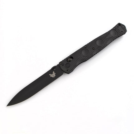 Benchmade Knife - Socp Tactical Folder Plain Edge D2 Steel Blade Axis Lock | 391BK ,