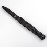 Benchmade Knife - Socp Tactical Folder Plain Edge D2 Steel Blade Axis Lock | 391BK ,